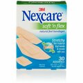 Nexcare 30 Softn Flex Bandages - Tan NE465157